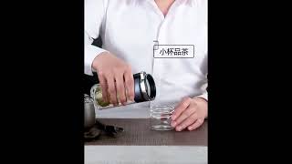 Botol Minum Double Layer Portable Tumbler Tea Separation Cups 400ml