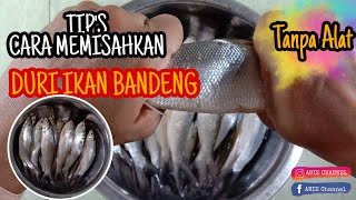 TIPS MUDAH CARA MEMISAHKAN DURI BANDENG TANPA ALAT
