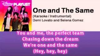 [instrumental/karaoke] one and the same - demi lovato selena gomez
with lyrics on screen