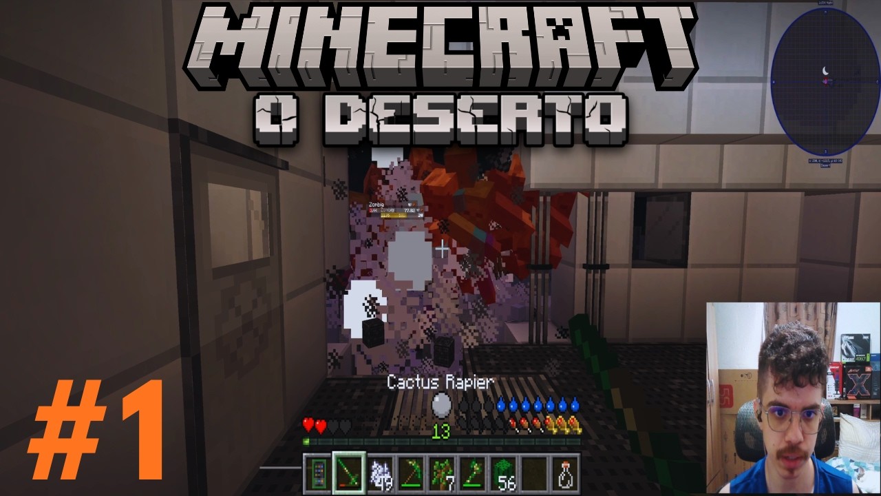 MINECRAFT O DESERTO - PARTE 1 - FOREVER STRANGED