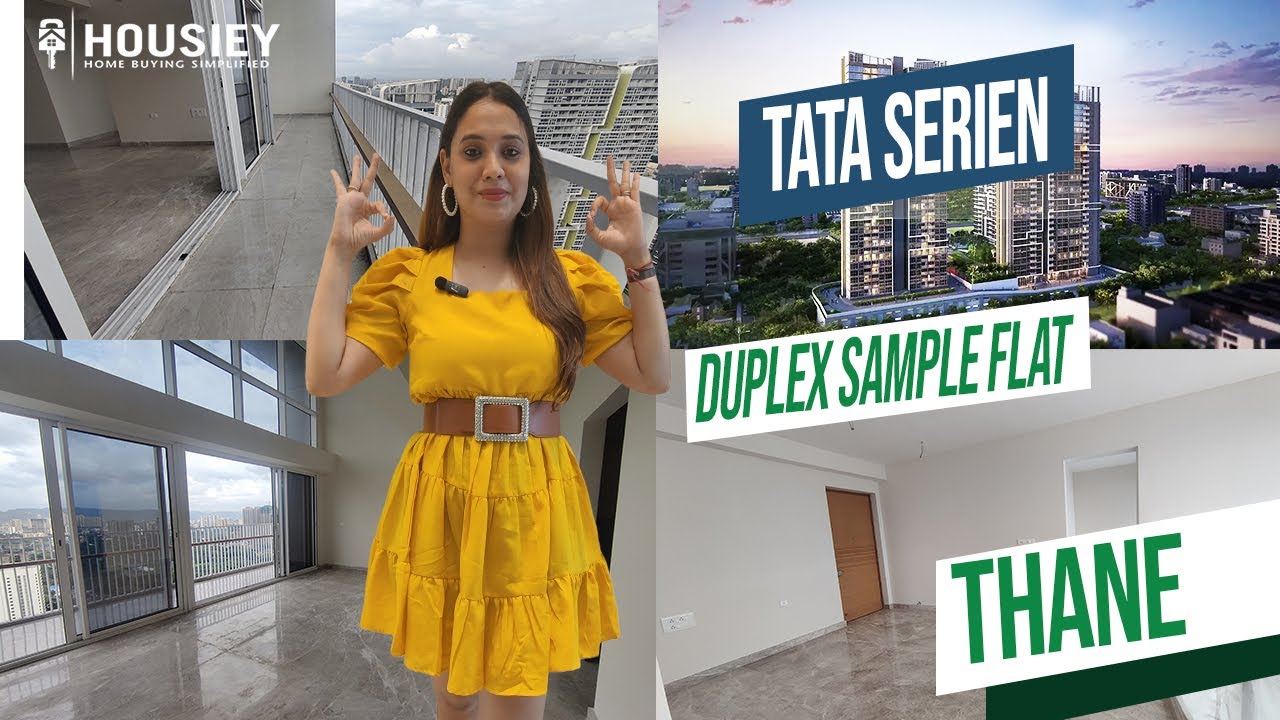 Tata Housing Thane Pokhran Road 2 | Duplex Sample Flat Tour | Tata Serein Thane 