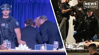 BREAKING: Trump evacuated as shots fired at White House correspondents’ dinner