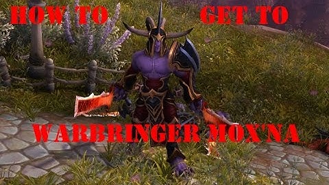 OLD WoW World Quest Wanted Warbringer Mox