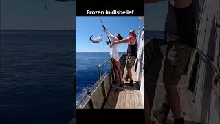 Nobody expected THIS on her first cast #fishing #shorts #fail