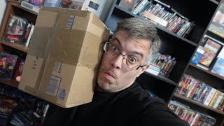 Unboxing A 6 Pound Box Of Blu Rays And Dvds From A Viewer I Have A New Po Box