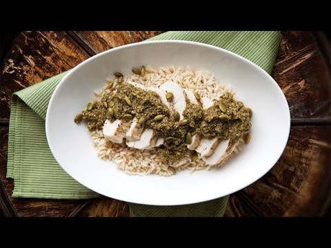 Steamed Chicken with Pumpkin Seed Mole | alive.com