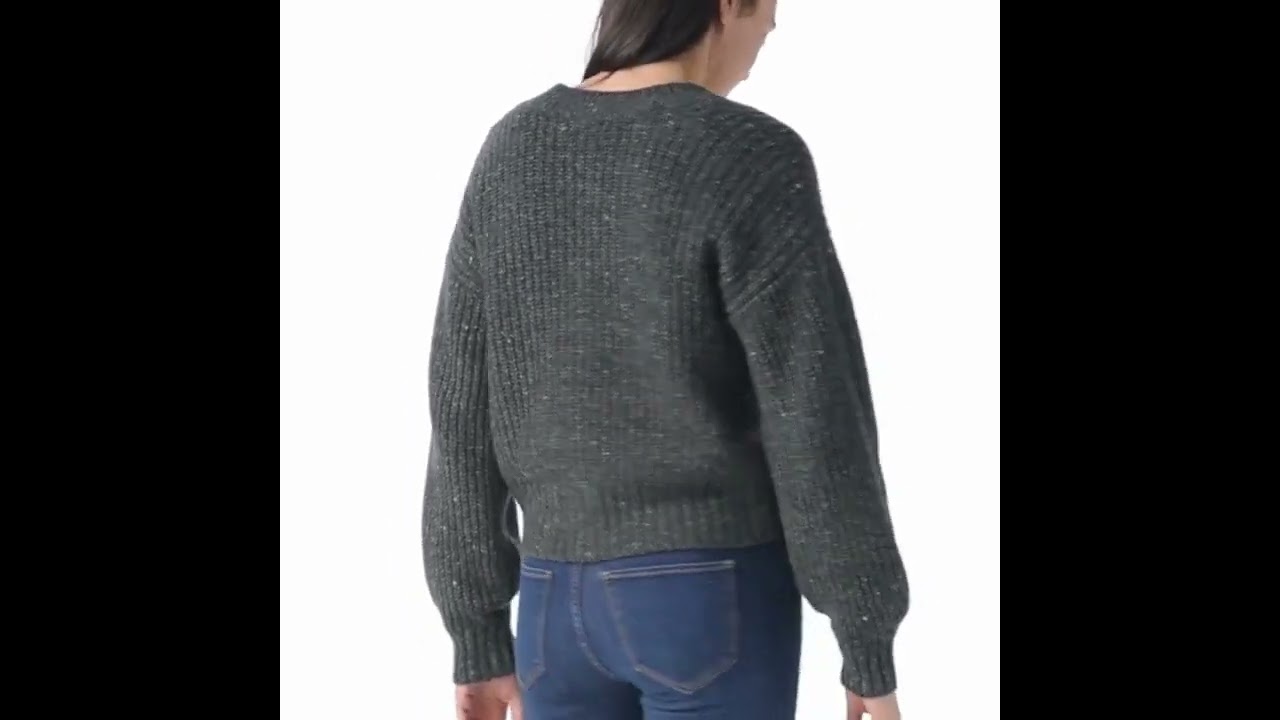 Smartwool Cozy Lodge Cropped Cardigan Sweater - Women's - Women