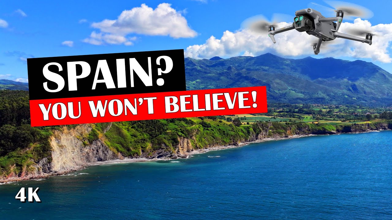 THE GREEN NORTH: Astonishing Drone Discoveries in Asturias, Spain! | Captured by DJI Drone