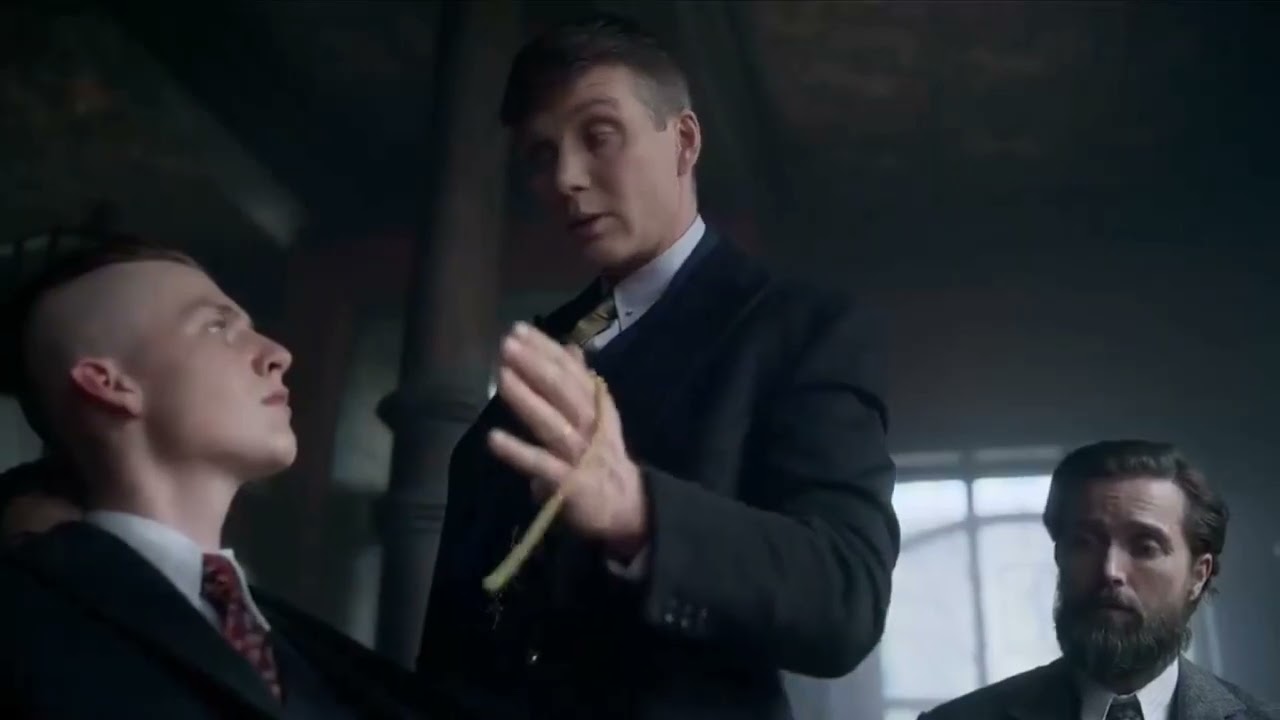 Томас даёт наставление Финну