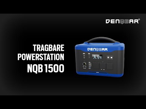 DENQBAR Tragbare Powerstation NQB 300, 281Wh Mobiler Stromspeicher