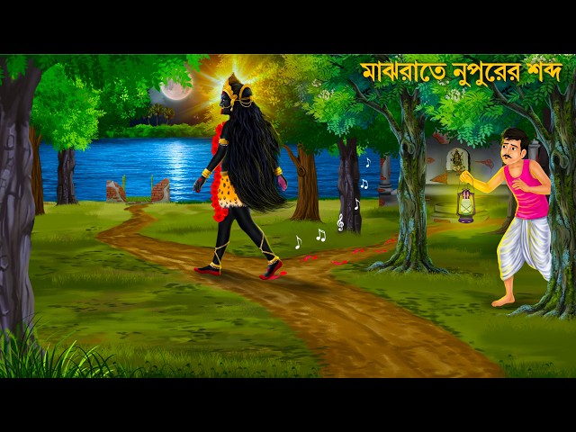 মাঝরাতে বড় মায়ের নুপুরের শব্দ | Bhuter Cartoon | BORO MAA | Notun Bangla Golpo | Horror Stories