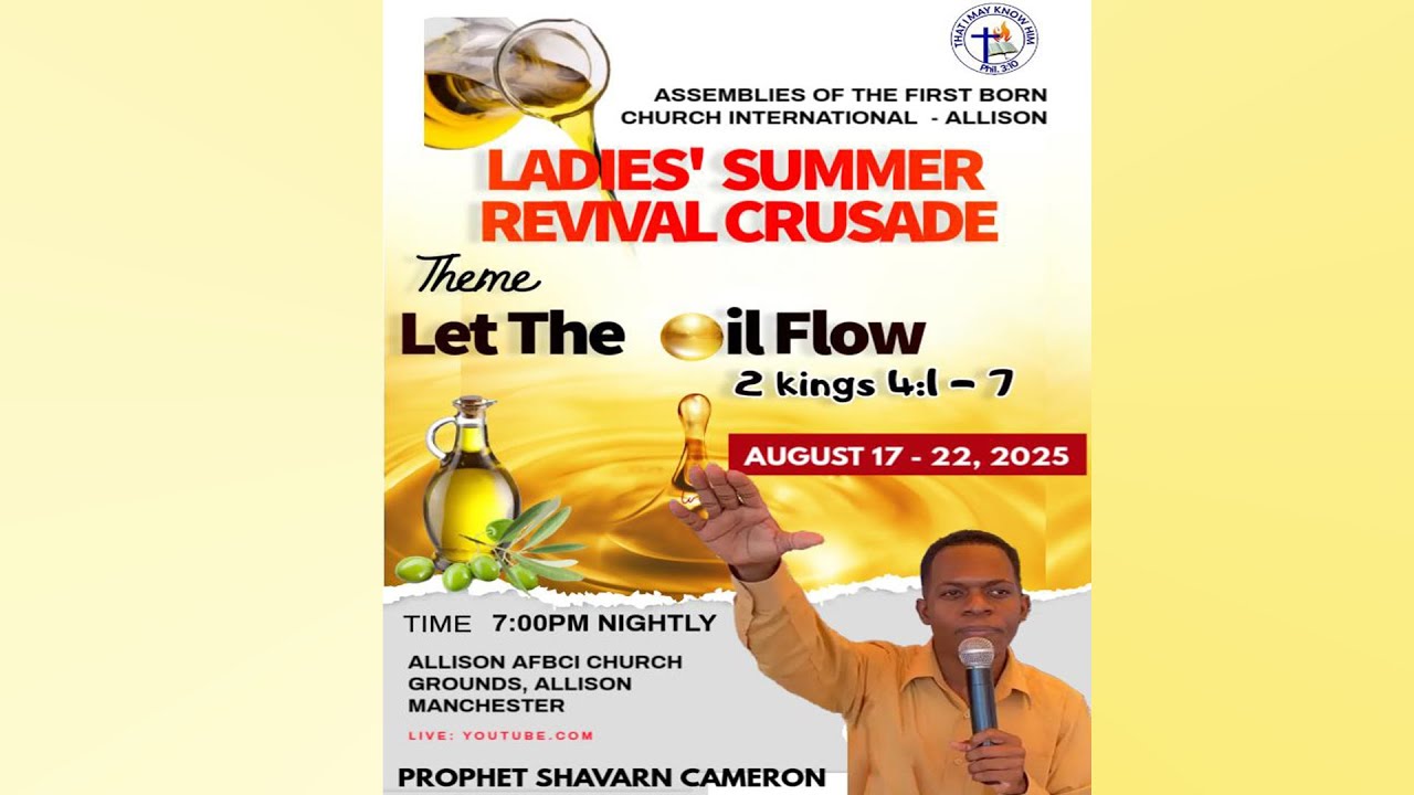 LADIES' SUMMER REVIVAL CRUSADE | NIGHT 2 | ALLSION AFBCI