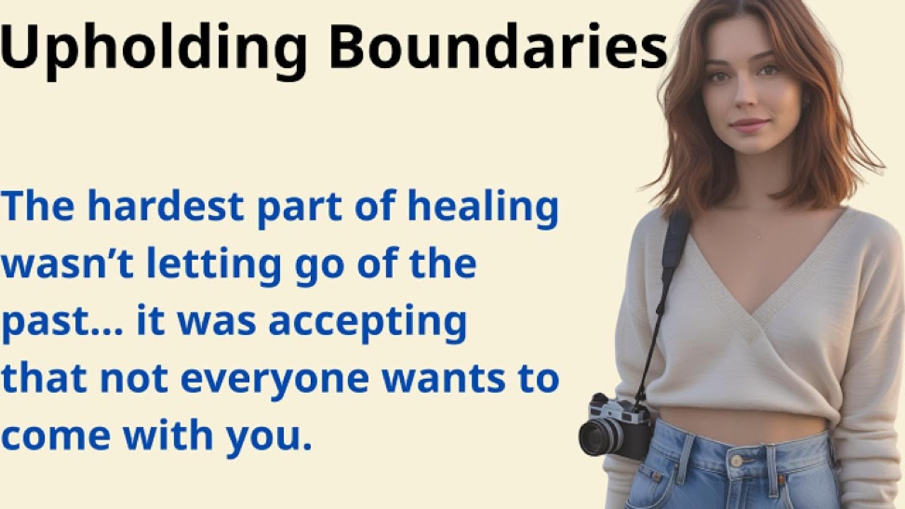 Upholding Boundaries: Olivia’s Journey to Self-Worth 🌊 | English Listening Story