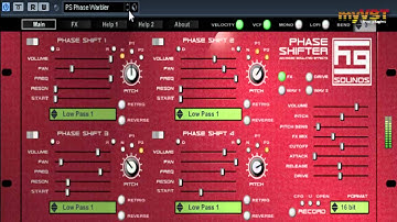 Phase Shifter - Free VST - myVST Demo