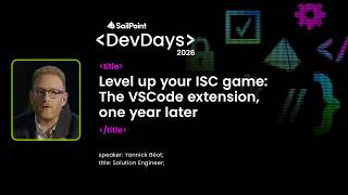 Level up your ISC Game: The VSCode extension, one year later