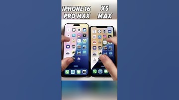 iPhone 16 Pro Max vs iPhone XS Max ⚡ Evolution of Speed! The Ultimate Battle! 🚀 #Shorts#viralvideo