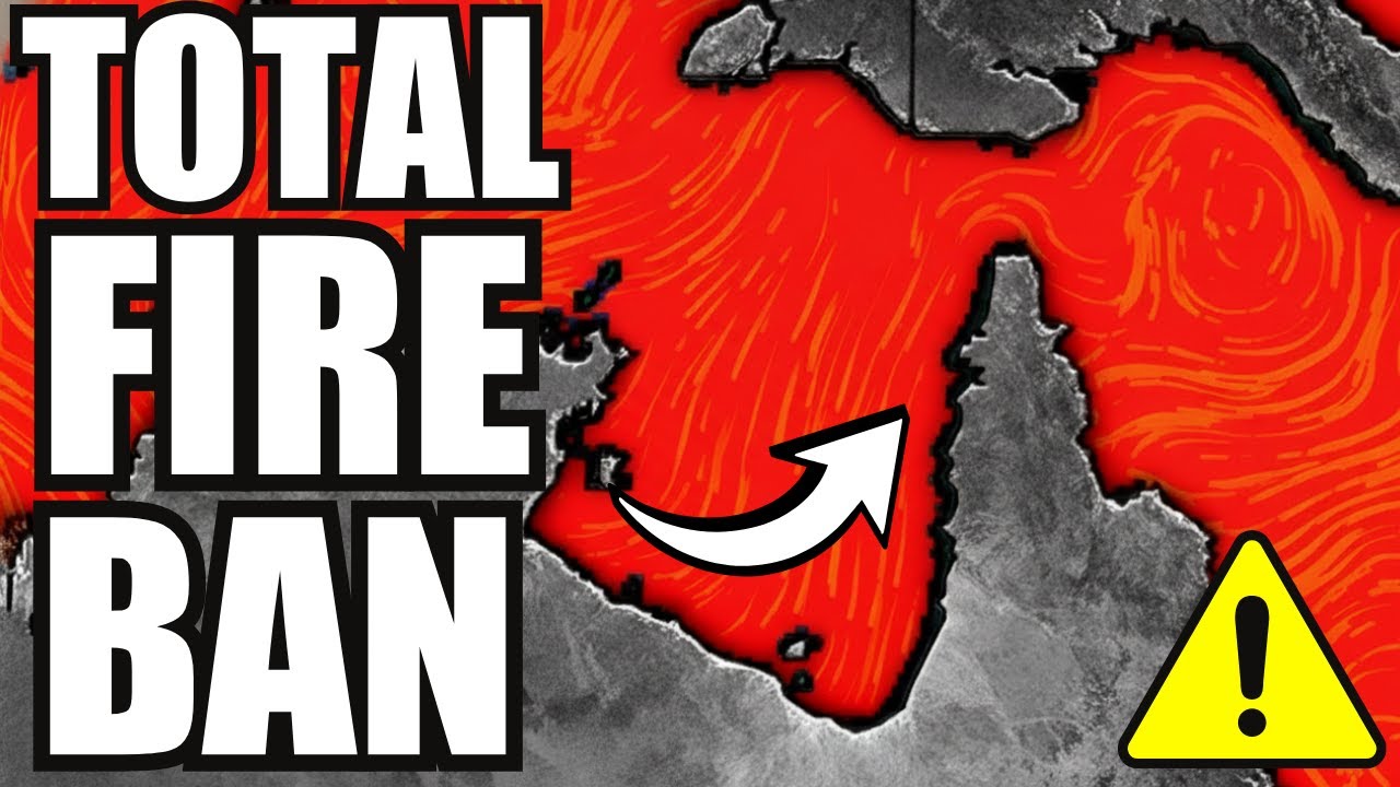 🔥 Total Fire Ban: Gusty Winds + Dry Conditions = Danger VIC SA | Weather