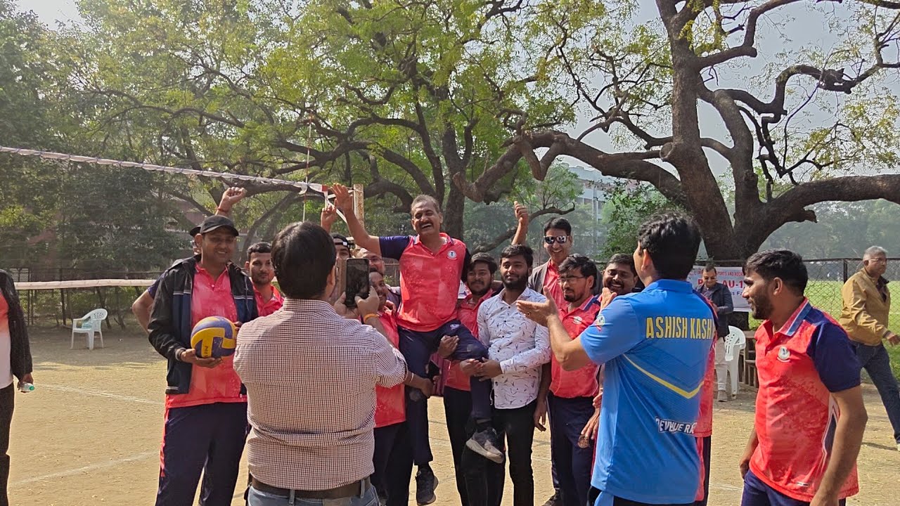 CC, Surat VS PCIT-1, Surat Volleyball 🏐 Match Income Tax Department, Surat