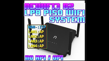 NEWIFI3 d2 LPB PisoWifi Standalone (BETA)