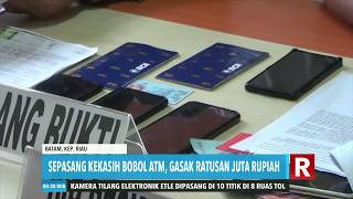 Sepasang Kekasih Bobol ATM Gasak Ratusan Juta Rupiah | REDAKSI MALAM (24/09/19)