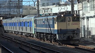 都営6500形(6506F) 甲種輸送 大船駅通過