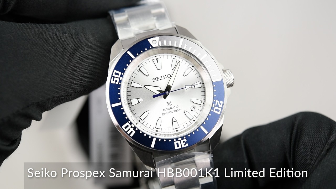 Seiko Prospex Samurai HBB001K1 Limited Edition - SeriousWatches.com