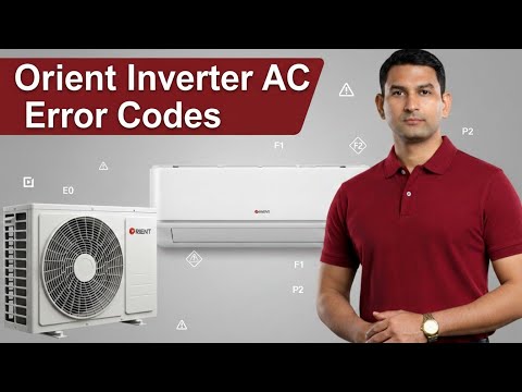 Orient Inverter AC All Error Codes  How to setting Solve Solution fix  Repairing Guide