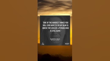 Grieving the Loss of a Person Who is Still Alive