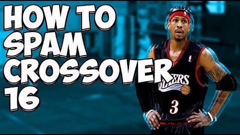 NBA 2K17 | HOW TO SPAM CROSSOVER 16 | *Cheese dribble tutorial* | *MUST WATCH*