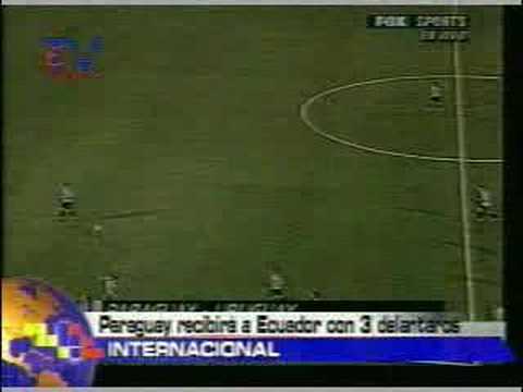 Paraguay recibirá a Ecuador 