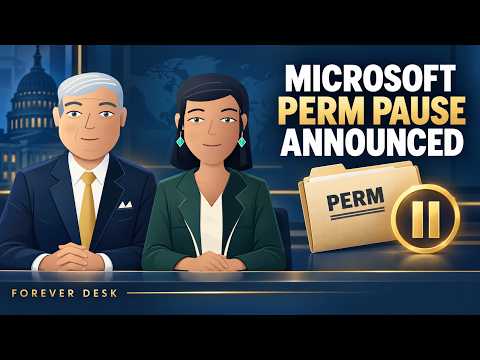 Microsoft PERM Processing Pause Announced: What It Means | Forever Desk