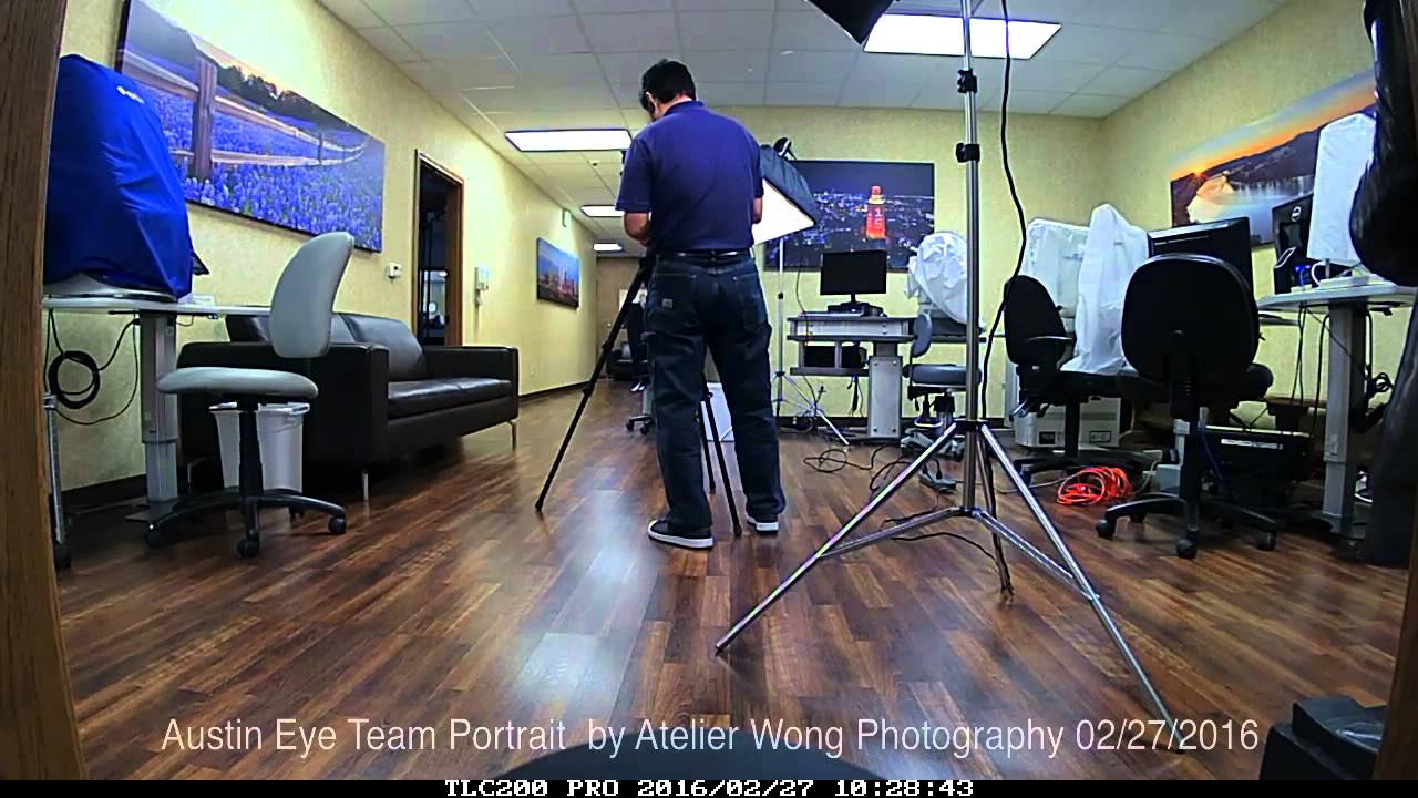 022716 Austin Eye Team Portrait Setup and Go Time Lapse YouTube