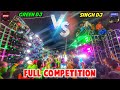 Dj green music vs dj singh is king face to face high voltage dj competition at ranigoda ganesh puja