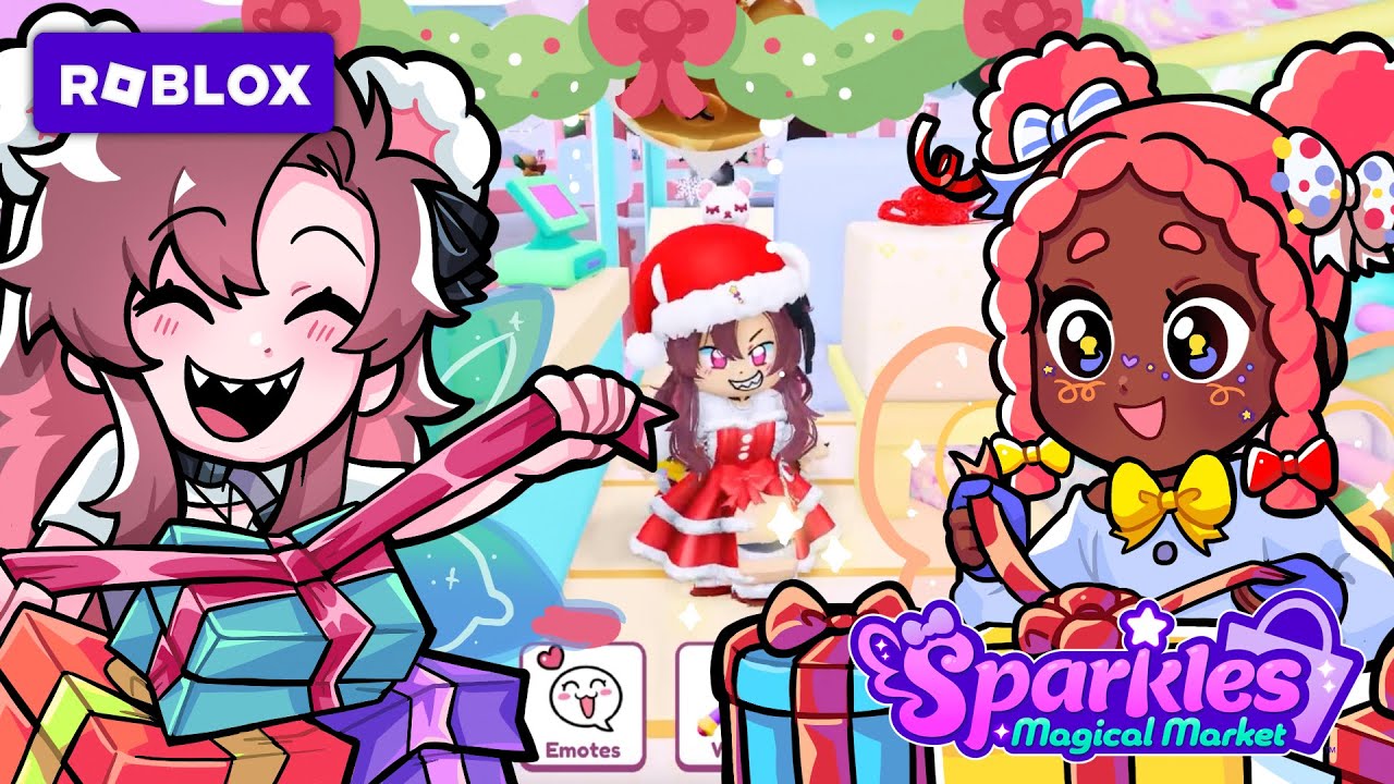 ROBLOX HOLIDAY UPDATE! 🎄 Wrapping gifts and holiday apartment makeover in Sparkles Fairy Life RP!