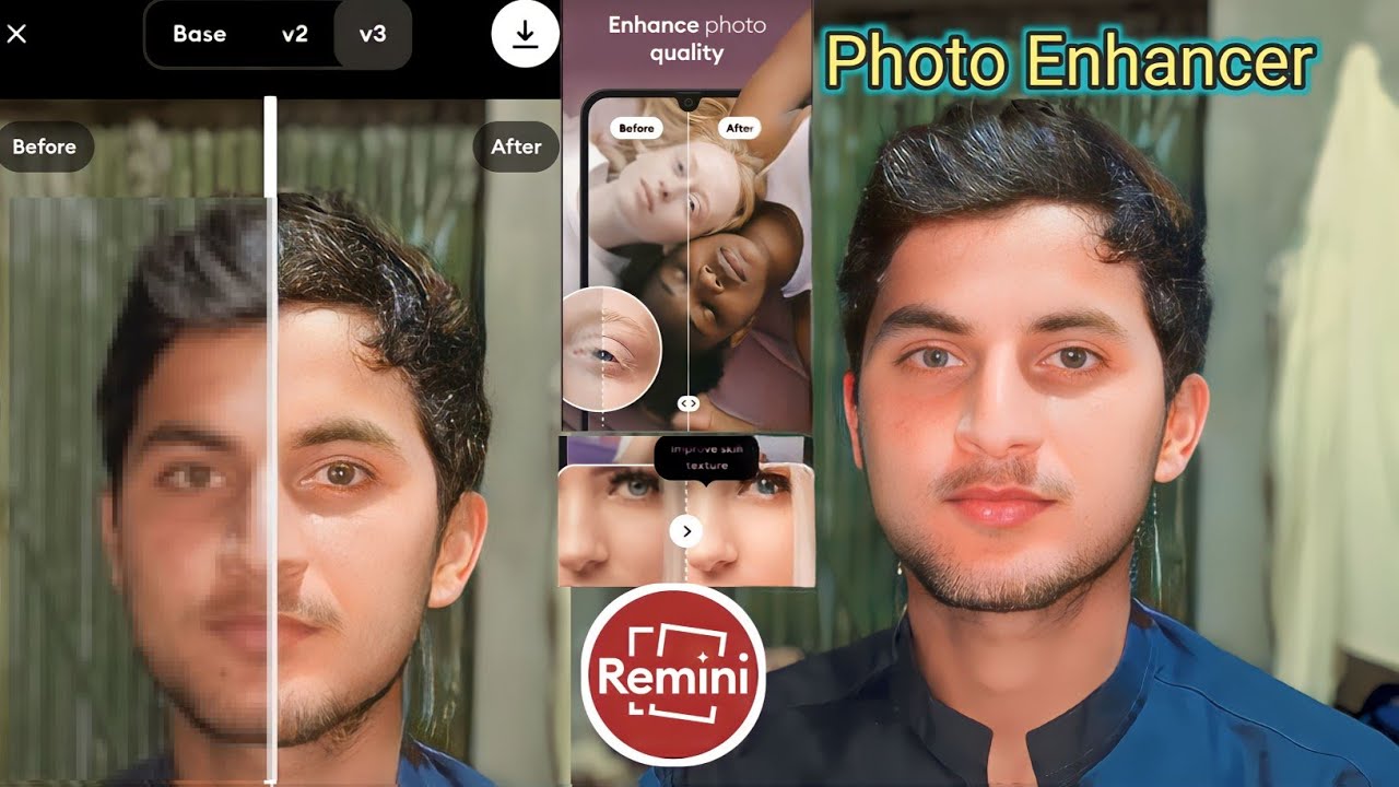 How To Use Remini Photo Enhancer App Convert Low Quality Image To High how-to-use-remini-photo-enhancer-app-convert-low-quality-image-to-high