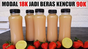 Beras Kencur Tanpa Pemanis, Pewarna Dan Pengawet Buatan