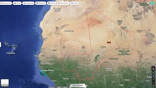 Where on the map - Mali