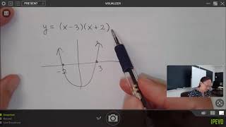 Parabolas: finding the vertex and applying to optimization problems