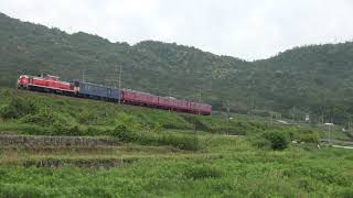 2012.5.20 配9564レ DD51 1193+415系廃車回送 近江高島－北小松