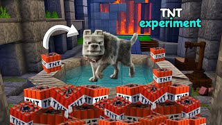 minecraft tnt experiment v51 #minecraft #meme #memes #shorts #viralvideo