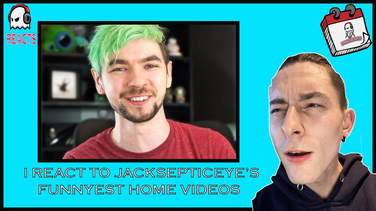 I REACT TO JACKSEPTICEYE'S FUNNIEST HOME VIDEOS GHOST REACTS YouTube