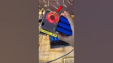 Homemade Phone Cooler – Perfect for Mobile Gamers! 📱🎯 #favphone #DIYPhoneCooler #homemade