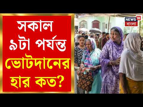 By Election | নন্দীগ্রাম-রেজিনগরে উৎসবের মেজাজে ভোটদান, সকাল ৯ টা পর্যন্ত কত ভোট পড়ল?| Bangla News
