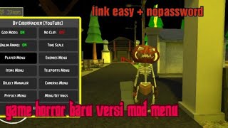 Game horor baru mirip granny versi cheat mod menu screenshot 4