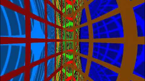 Between the horizons of a Kerr black hole (the "lazy geodesic")