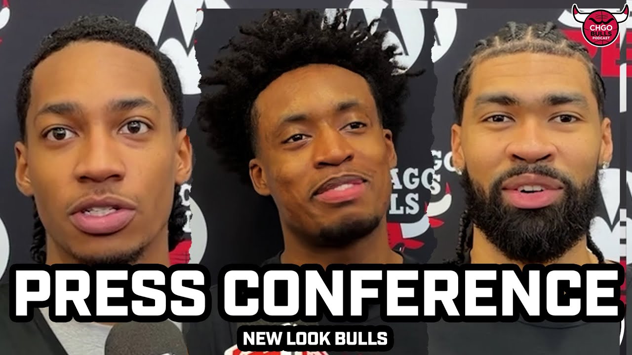 PRESS CONFERENCE: New Additions to Bulls Collin Sexton, Rob Dillingham, Nick Richards Speak