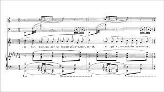 Maurice Ravel - Chansons madécasses [With score]