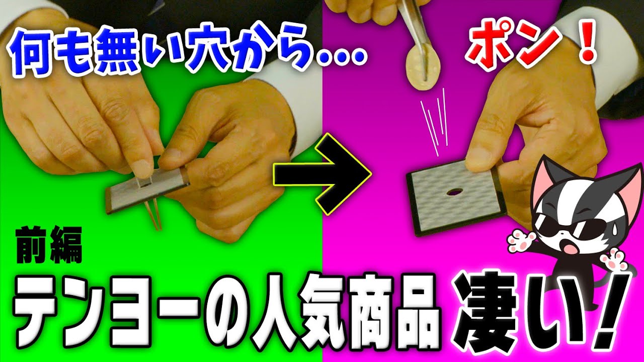 マジックグッズ】さすが世界のテンヨー！プロ技マジックがすぐにできる