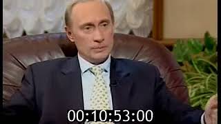 Интервью Директора ФСБ Путина  1999