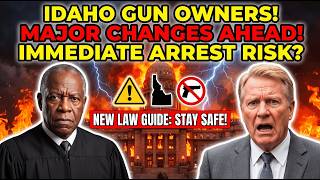 Think Idaho Gun Laws Protect You? Federal Law Says Otherwise (Must Watch)
